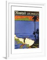 Hawaii from La-null-Framed Giclee Print