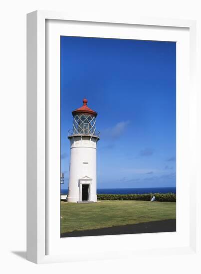 Hawaii Islands, Kauai, Kilauea Lighthouse-David R. Frazier-Framed Photographic Print