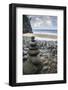 Hawaii, Kalalau Trail, Kauai, Napali, Napali Coast State Park, rock cairns-Lee Klopfer-Framed Photographic Print