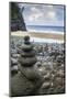 Hawaii, Kalalau Trail, Kauai, Napali, Napali Coast State Park, rock cairns-Lee Klopfer-Mounted Photographic Print