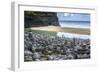 Hawaii, Kalalau Trail, Kauai, Napali, Napali Coast State Park, rock cairns-Lee Klopfer-Framed Photographic Print