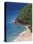 Hawaii, Kauai, a Beach Along the Na Pali Coast-Christopher Talbot Frank-Stretched Canvas