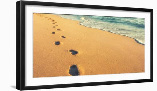 Hawaii, Kauai, Kapa'A, Beachfront-Savanah Stewart-Framed Photographic Print