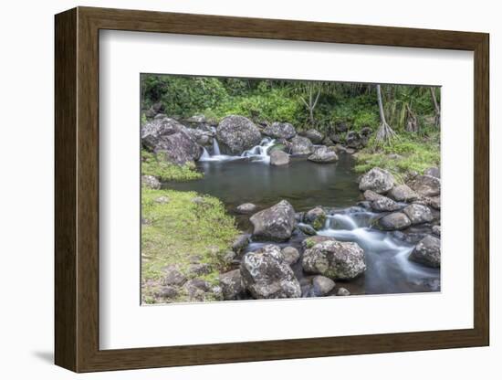 Hawaii, Kauai, Limahuli Garden and Preserve-Rob Tilley-Framed Photographic Print