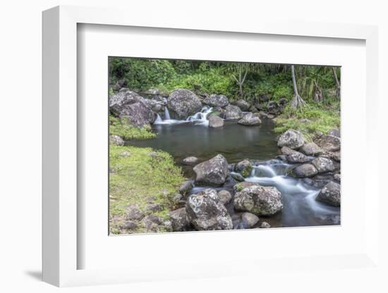 Hawaii, Kauai, Limahuli Garden and Preserve-Rob Tilley-Framed Photographic Print