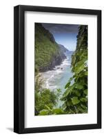 Hawaii, Kauai, Napali, Napali Coast State Park-Lee Klopfer-Framed Photographic Print