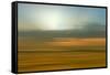 Hawaii, Kauai, Sunset Blur-Savanah Stewart-Framed Stretched Canvas