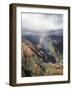 Hawaii, Kauai, Waimea Canyon State Park, a Rainbow over Waimea Canyon-Christopher Talbot Frank-Framed Photographic Print