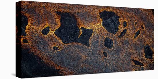 Hawaii_Kilauea_Lava Flow II-Art Wolfe-Stretched Canvas