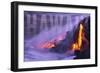 Hawaii - Lava Flow-Lantern Press-Framed Art Print