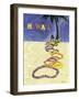 Hawaii-Lei On The Sand-John Fernie-Framed Art Print