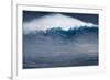 Hawaii, Maui. Kai Lenny Stand Up Paddle Board Surfing Monster Waves at Pe'Ahi Jaws-Janis Miglavs-Framed Photographic Print