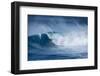 Hawaii, Maui. Kai Lenny Surfing Monster Waves at Pe'Ahi Jaws, North Shore Maui-Janis Miglavs-Framed Photographic Print