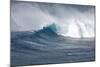 Hawaii Maui. Kyle Lenny Surfing Monster Waves at Pe'Ahi Jaws-Janis Miglavs-Mounted Photographic Print