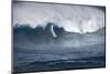 Hawaii Maui. Kyle Lenny Surfing Monster Waves at Pe'Ahi Jaws-Janis Miglavs-Mounted Photographic Print