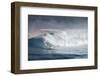 Hawaii. Maui. Lone Windsurfer on Monster Waves at Pe'Ahi Jaws, North Shore Maui-Janis Miglavs-Framed Photographic Print