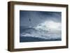 Hawaii, Maui. Niccolo Porcella Windsurfing Monster Waves at Pe'Ahi Jaws, North Shore Maui, Hawaii-Janis Miglavs-Framed Photographic Print