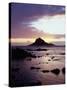 Hawaii, Maui, Three Palm Tree Island at Sunrise in Hana-Christopher Talbot Frank-Stretched Canvas