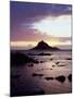 Hawaii, Maui, Three Palm Tree Island at Sunrise in Hana-Christopher Talbot Frank-Mounted Premium Photographic Print