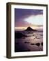 Hawaii, Maui, Three Palm Tree Island at Sunrise in Hana-Christopher Talbot Frank-Framed Photographic Print