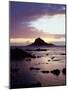 Hawaii, Maui, Three Palm Tree Island at Sunrise in Hana-Christopher Talbot Frank-Mounted Photographic Print