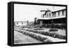 Hawaii Nat'l Park, Hawaii - Volcano House-Lantern Press-Framed Stretched Canvas