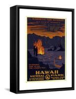 Hawaii National Park-null-Framed Stretched Canvas