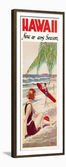 Hawaii, Now or Any Season-null-Framed Art Print