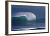 Hawaii, Oahu, Large Waves Along the Pipeline Beach-Terry Eggers-Framed Photographic Print