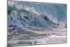 Hawaii, Oahu, Large Waves Along the Pipeline Beach-Terry Eggers-Mounted Photographic Print