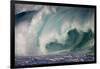 Hawaii, Oahu, Large Waves Along the Pipeline Beach-Terry Eggers-Framed Photographic Print