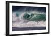 Hawaii, Oahu, Large Waves Along the Pipeline Beach-Terry Eggers-Framed Photographic Print