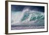 Hawaii, Oahu, Large Waves Along the Pipeline Beach-Terry Eggers-Framed Photographic Print