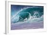 Hawaii, Oahu, Large Waves Along the Pipeline Beach-Terry Eggers-Framed Photographic Print