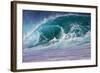 Hawaii, Oahu, Large Waves Along the Pipeline Beach-Terry Eggers-Framed Photographic Print