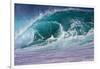 Hawaii, Oahu, Large Waves Along the Pipeline Beach-Terry Eggers-Framed Photographic Print