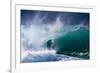 Hawaii, Oahu, Large Waves Along the Pipeline Beach-Terry Eggers-Framed Photographic Print