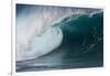 Hawaii, Oahu, Large Waves Along the Pipeline Beach-Terry Eggers-Framed Photographic Print