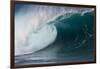 Hawaii, Oahu, Large Waves Along the Pipeline Beach-Terry Eggers-Framed Photographic Print