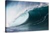 Hawaii, Oahu, Large Waves Along the Pipeline Beach-Terry Eggers-Stretched Canvas