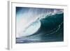 Hawaii, Oahu, Large Waves Along the Pipeline Beach-Terry Eggers-Framed Photographic Print