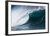 Hawaii, Oahu, Large Waves Along the Pipeline Beach-Terry Eggers-Framed Photographic Print