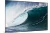 Hawaii, Oahu, Large Waves Along the Pipeline Beach-Terry Eggers-Mounted Photographic Print