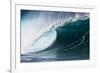 Hawaii, Oahu, Large Waves Along the Pipeline Beach-Terry Eggers-Framed Photographic Print