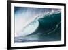 Hawaii, Oahu, Large Waves Along the Pipeline Beach-Terry Eggers-Framed Photographic Print