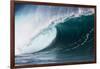 Hawaii, Oahu, Large Waves Along the Pipeline Beach-Terry Eggers-Framed Photographic Print