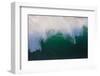 Hawaii, Oahu, Large Waves Along the Pipeline Beach-Terry Eggers-Framed Photographic Print