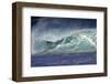 Hawaii, Oahu, Large Waves Along the Pipeline Beach-Terry Eggers-Framed Photographic Print