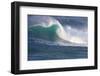 Hawaii, Oahu, Large Waves Along the Pipeline Beach-Terry Eggers-Framed Photographic Print