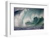 Hawaii, Oahu, Large Waves Along the Pipeline Beach-Terry Eggers-Framed Photographic Print